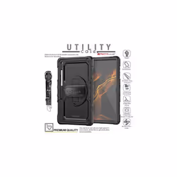 TECHGEAR UTILITY Case fits Samsung Galaxy Tab S8 Ultra 14.6" (SM-X900 / SM-X906) Tough Rugged Shockproof Case with Stand, Hand and Shoulder Strap