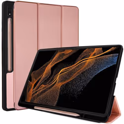 TECHGEAR Smart Case for Samsung Galaxy Tab S8 Ultra 14.6" 2022 (SM-X900 / SM/X906) PU Leather Slim Smart Case Stand Cover wit ...