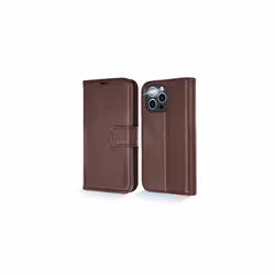 TECHGEAR Wallet Case for iPhone 13 Pro, Genuine Leather Magnetic Flip [RFID Blocking] Case with Shockproof TPU Holder, Card S ...