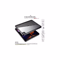 TECHGEAR Waterproof Case for iPad Pro 12.9 2021 5th Generation [Poseidon Case] Slim Shockproof Waterproof Case with Built-in Protector + Stand & Strap