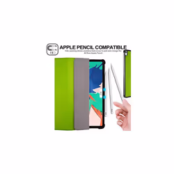TECHGEAR iPad Air 5, 5th Generation Smart Case [Pencil Compatible] Slim Smart Case Tri-fold Stand Cover with Corner Protection [Auto Wake / Sl - Green