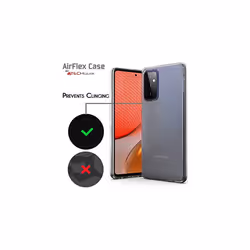 TECHGEAR Samsung Galaxy A53 5G Clear Case [AirFlex] Crystal Clear Slim & Light, Protective, Flexible Soft Gel / TPU Cover with Soft Touch Keys
