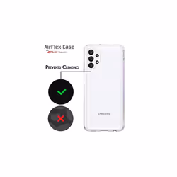 TECHGEAR Samsung Galaxy A13 Clear Case [AirFlex] Crystal Clear Slim & Light, Protective, Flexible Soft Gel / TPU Cover with Soft Touch Keys