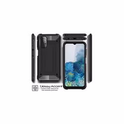 TECHGEAR Galaxy A13 Tough Armoured Case - ShockProof, Rugged, Sturdy, Heavy Duty Protective Impact Case Cover Designed for Samsung Galaxy A13 (Black)