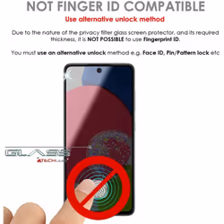 TECHGEAR Anti Spy Screen Protector fits Samsung Galaxy S22 Plus 5G - PRIVACY Filter 3D GLASS Edition Genuine Tempered Glass...