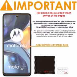 TECHGEAR [5 Pack] Screen Protectors Compatible for Motorola Moto G22, CLEAR LCD Screen Protectors Cover Guards