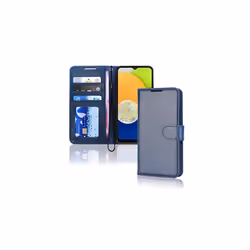 TECHGEAR Galaxy A03 Leather Wallet Case, Flip Protective Case Cover with Wallet Card Holder, Stand and Wrist Strap - PU Leath ...