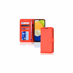 TECHGEAR Galaxy A03 Leather Wallet Case, Flip Protective Case Cover with Wallet Card Holder, Stand and Wrist Strap - PU Leath ...