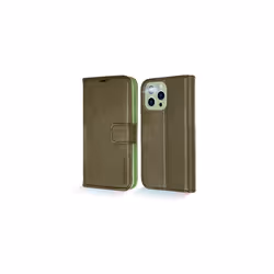 TECHGEAR Wallet Case for iPhone 13 Pro, Genuine Leather Magnetic Flip [RFID Blocking] Case with Shockproof TPU Holder, Card S ...