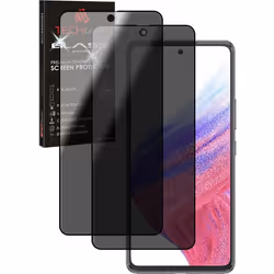 TECHGEAR [2 Pack] Anti Spy Screen Protector fits Samsung Galaxy A53 5G - PRIVACY Filter 3D GLASS Edition Genuine Tempered Gla ...