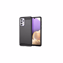 Galaxy A33 5G Carbon Fibre Case [Stealth Case] Flexible, Shockproof, Ultra Slim, Soft TPU Protective Shell Cover, Carbon Fibr ...