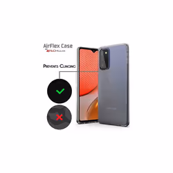 TECHGEAR Samsung Galaxy A33 5G Clear Case [AirFlex] Crystal Clear Slim & Light, Protective, Flexible Soft Gel / TPU Cover with Soft Touch Keys
