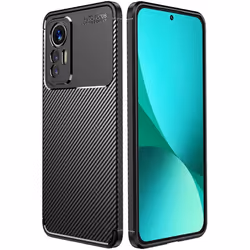 TECHGEAR Carbon Fibre Case for Xiaomi 12 5G [CarbonFlex Case] Flexible, Shockproof, Ultra Slim, Soft TPU Protective Shell Cov ...