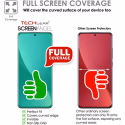 TECHGEAR [2 Pack] Screen Protector fits Xiaomi 12 Pro 5G [Screen Angel Edition] [Case Friendly] [Bubble Free] [FULL Screen Coverage] TPU Film
