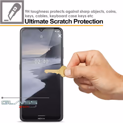 TECHGEAR 2 Pack GLASS Edition Compatible with Nokia G21 / Nokia G11, Tempered Glass Screen Protector Covers [2.5D Round Edge]...