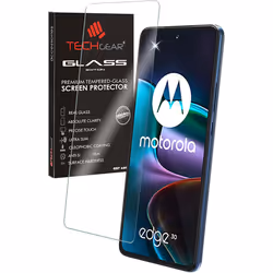 TECHGEAR GLASS Edition Compatible for Motorola Moto Edge 30 5G, Tempered Glass Screen Protector Cover [9H Hardness] [No-Bubbl ...