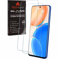 2 Pack TECHGEAR GLASS Edition Compatible for for Honor X8 5G / X8 & Honor X6, Tempered Glass Screen Protector Covers [9H Hard ...