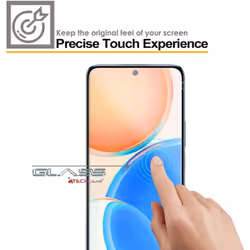 2 Pack TECHGEAR GLASS Edition Compatible for for Honor X8 5G / X8 & Honor X6, Tempered Glass Screen Protector Covers [9H Hardness] [No-Bubble]