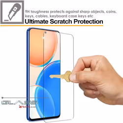 2 Pack TECHGEAR GLASS Edition Compatible for for Honor X8 5G / X8 & Honor X6, Tempered Glass Screen Protector Covers [9H Hardness] [No-Bubble]