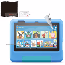 TECHGEAR Screen Protector for All-New Amazon Fire 7" & Fire Kids Edition 7" (12th Gen / 2022 Release) - Clear Lcd Screen Protectors