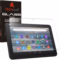 TECHGEAR GLASS Edition fits All-New Amazon Fire 7" Tablet (2022 Release / 12th Generation) - Genuine Tempered Glass Screen Pr ...