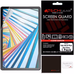 TECHGEAR Screen Protector for Lenovo Tab M10 Plus 3rd Gen 2022 (10.6 Inch screen) TB125 / TB128 Ultra Clear Screen Protector  ...
