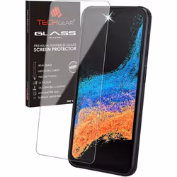 TECHGEAR GLASS Edition Compatible with Samsung Galaxy XCover 6 Pro, Tempered Glass Screen Protector Cover [9H Hardness] [No-B ...