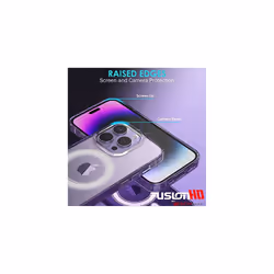 TECHGEAR iPhone 14 Pro Max Magnetic Case [Fusion HD] Shockproof, Anti-Scratch, Slim & Light, Drop Protection, Gel Bumper & Clear Hard Back