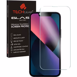 TECHGEAR GLASS Edition for iPhone 14 Plus 6.7", Tempered Glass Screen Protector Cover [9H Hardness] [No-Bubble]