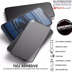 TECHGEAR [2 Pack] 3D GLASS Edition for iPhone 14 [FULL Screen Adhesion] & [Full Coverage] Tempered Glass Screen Protector for Apple iPhone 14 6.1"