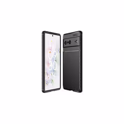 Pixel 7 Case [CarbonFlex Case] Premium Flexible Soft Shockproof Slim Fit Case Cover with Carbon Fibre Effect Designed For Goo ...
