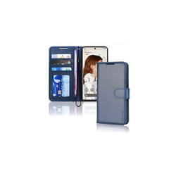 Pixel 7 pro Wallet Case, Flip Protective Cover with Card Holder, Stand and Wrist Strap - PU Leather with Magnetic Closure For Google Pixel 7 pr - Blue