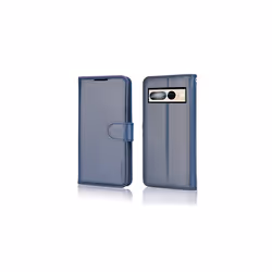 Pixel 7 pro Wallet Case, Flip Protective Cover with Card Holder, Stand and Wrist Strap - PU Leather with Magnetic Closure For Google Pixel 7 pr - Blue