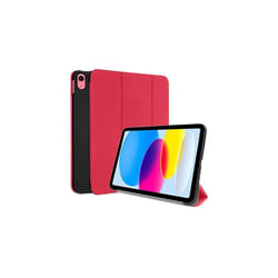 TECHGEAR iPad 11 2025 & iPad 10 2022 (11th / 10th Generation) Smart Case Slim Tri-fold Stand Cover with Corner Protection [Auto Wake / Sleep] - Red