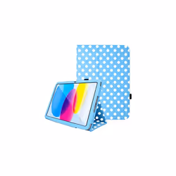 TECHGEAR Leather Case for Apple iPad 10 2022 [10th Generation] 10.9" - PU Leather Slim Folio Case Cover with Stand, Hand Stra ...