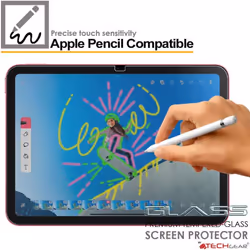 TECHGEAR Anti Spy Screen Protector for iPad 10 10.9" 2022 - PRIVACY GLASS Edition Tempered Glass Screen Protector Designed for Apple iPad 10th Gen