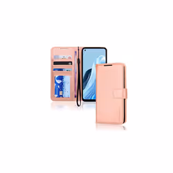 TECHGEAR PU Leather Wallet Case for Oppo Reno 8 Lite 5G, Flip Protective Case Cover with Wallet Card Holder, Stand & Wrist St ...