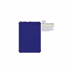 Bumper Case for Amazon Fire HD 8" / HD 8 Plus 12th Generation / 2022, Shockproof Soft Silicone Easy Grip Kids & School Case with Screen Protect - Navy