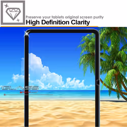 TECHGEAR 3 Pack iPad 10 10.9" 2022 GLASS Screen Protector, Tempered Glass Screen Protector [9H Hardness]  [No-Bubble] for iPad 10th Generation