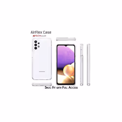 TECHGEAR Samsung Galaxy A23 5G Clear Case [AirFlex] Crystal Clear Slim & Light, Protective, Flexible Soft Gel / TPU Cover with Soft Touch Keys