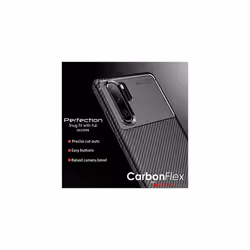 Carbon Fibre Case for Huawei P30 Pro [CarbonFlex Case] Flexible, Shockproof, Ultra Slim, Soft TPU Protective Shell Cover with Carbon Fibre Detailing