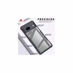 TECHGEAR Tough Case for Pixel 6a 5G [Fusion Armour] Premium Hybrid Tough Rugged Protective Bumper Case Heavy Duty Protection with Clear Back