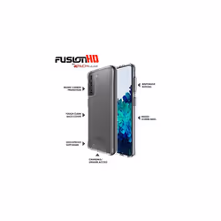 TECHGEAR Galaxy S23 Case [Fusion HD] Shockproof, Anti-Scratch, Slim & Light, Hybrid Drop Protection, Fused Gel Bumper & Clear Hard Back Case Cover