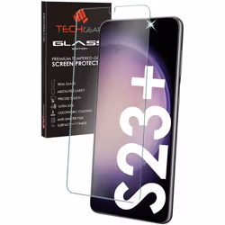 TECHGEAR GLASS Edition Compatible with Samsung Galaxy S23 Plus / S23+ 5G, Tempered Glass Screen Protector Cover [9H Hardness] ...