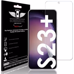 TECHGEAR Screen Protector fits Samsung Galaxy S23 Plus / S23+ 5G [Screen Angel Edition][Case Friendly] [Bubble Free] [FULL Sc ...