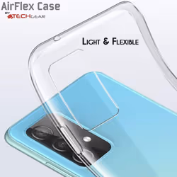 TECHGEAR Galaxy A14 5G Clear Case [AirFlex] Crystal Clear Slim & Light, Protective, Flexible Soft Gel / TPU Cover with Soft Touch Keys