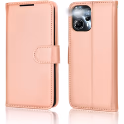 Motorola Moto G13 / Moto G23 Leather Wallet Case, Flip Protective Cover with Wallet Card Holder, Stand & Wrist Strap, PU Leat ...
