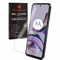 GLASS for Motorola Moto G13 / Moto G23, Tempered Glass Screen Protector Cover [9H Hardness] [Crystal Clarity] [Scratch-Resist ...