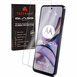 2 Pack GLASS for Motorola Moto G13 / Moto G23, Tempered Glass Screen Protector Covers [9H Hardness] [Crystal Clarity] [Scratc ...