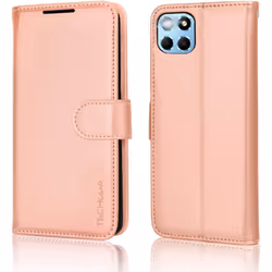 Leather Wallet Case for Honor X6 4G / Honor X8 5G, Flip Protective Cover with Wallet Card Holder, Stand & Strap - PU Leather with Magnetic Closure